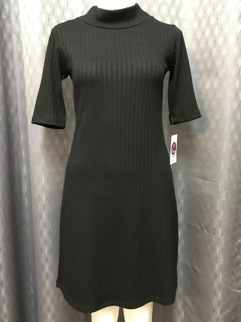 Robe Tricot Noire
