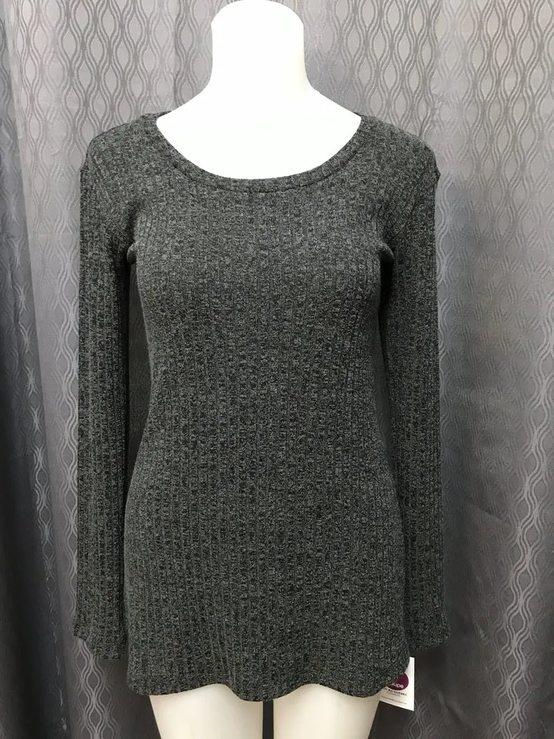 Tunique Tricot Gris
