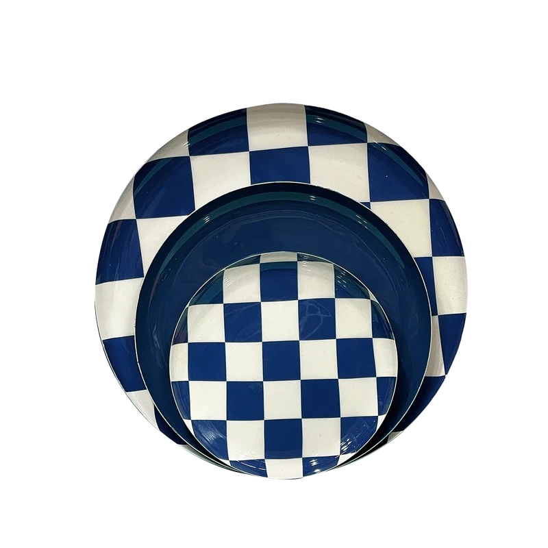Set de 3 plateaux ronds Cuccina