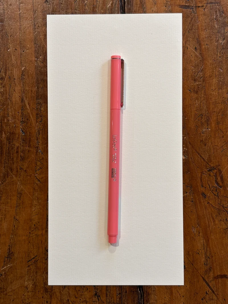 Feutre Coral Pink - Uchida