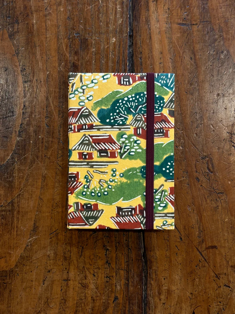 Petit Carnet Maison Jaune - Legatoria La Carta