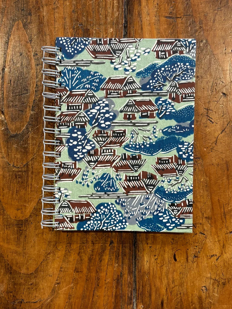 Carnet Maison Verte A5 Spirale - Legatoria La Carta