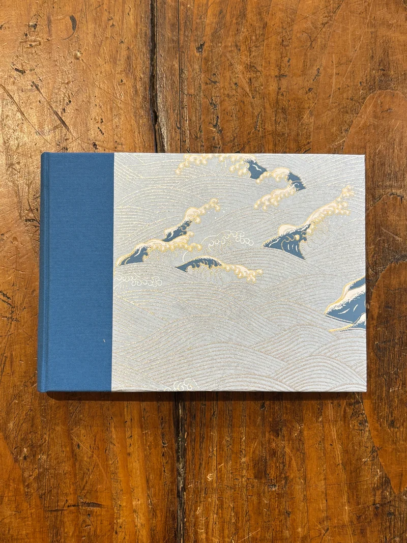 Petit Carnet Paysage Vague - Legatoria La Carta