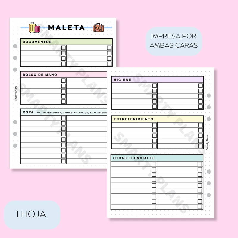 Plantilla Viajes - Maleta