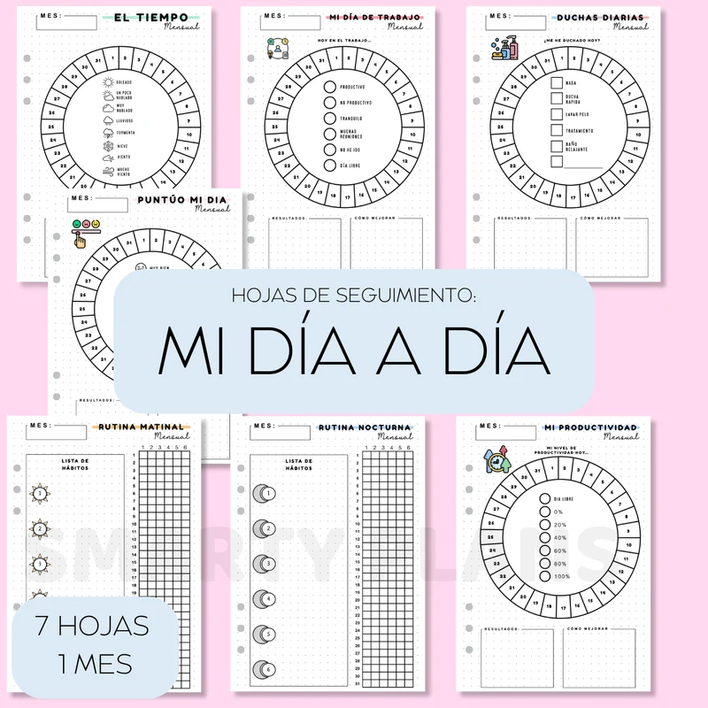 Pack Mensual - Mi Día a Día