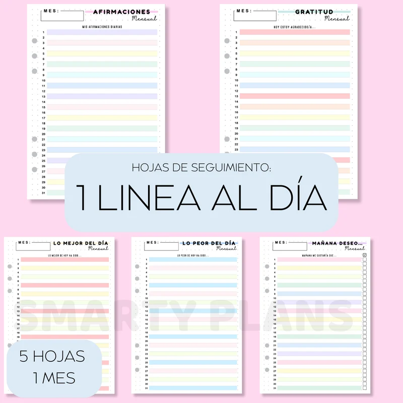 Pack Mensual - 1 Linea Al Día