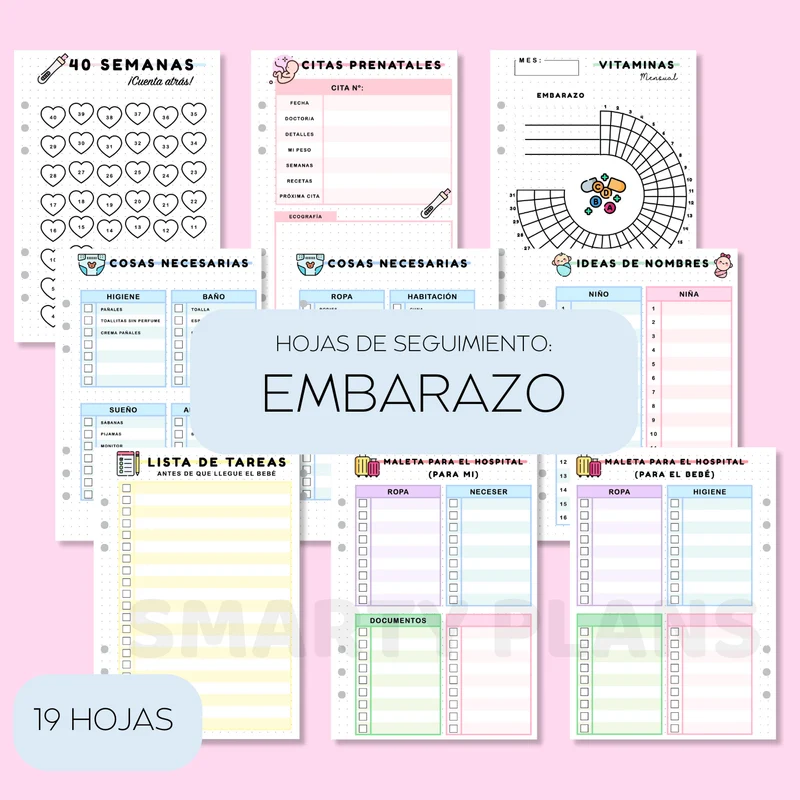 Pack Plantillas - Embarazo