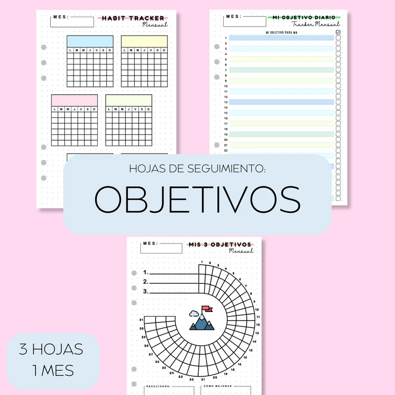 Pack Mensual Objetivos