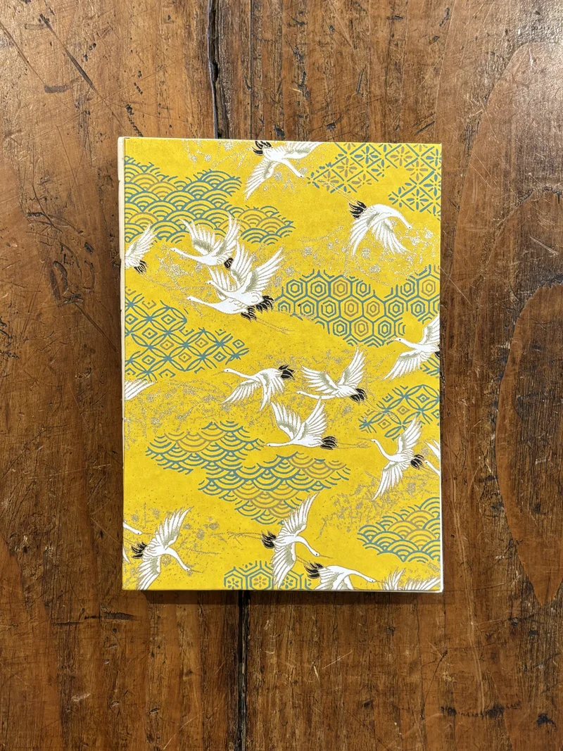 Carnet A6 Grue Jaune - Legatoria La Carta