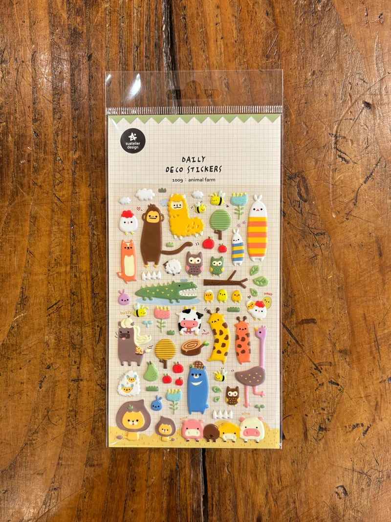Stickers Animal Farm - Suatelier Design