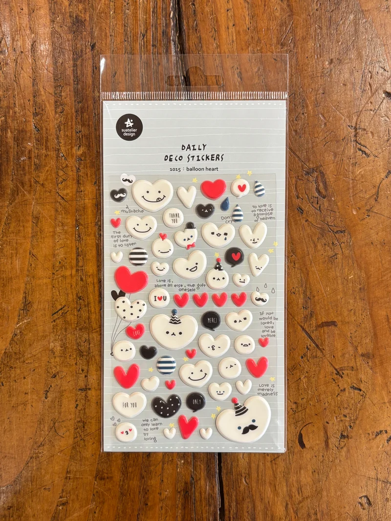 Stickers Balloon Heart - Suatelier Design
