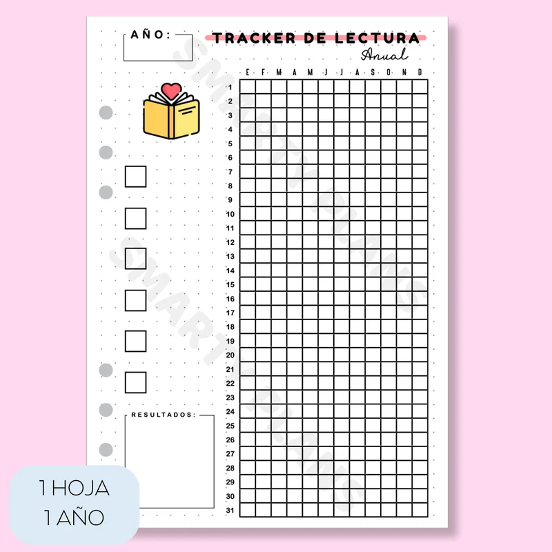 Hoja Anual - Lectura