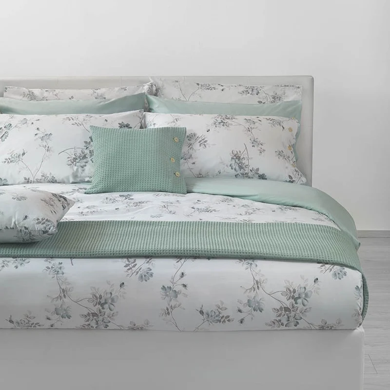 Copriletto Primaverile beth Floreale in Percalle 90 gr/mq