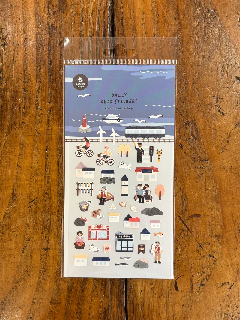 Stickers Ocean Village - Suatelier Design