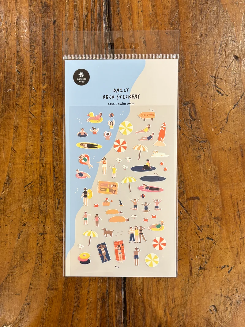 Stickers Swim Swim - Suatelier Design