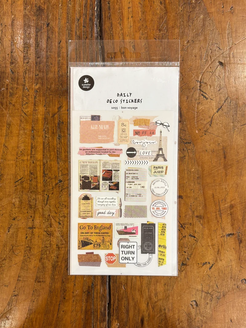 Stickers Bon Voyage - Suatelier Design
