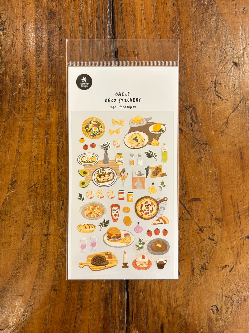 Stickers Food Trip #1 - Suatelier Design