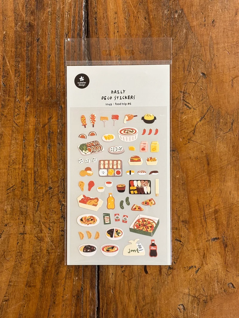 Stickers Food Trip #6 - Suatelier Design