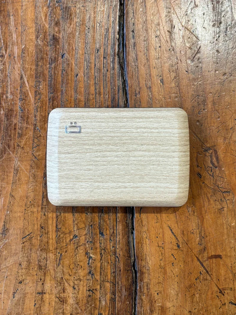 Porte-carte Bambou Strié - Ögon Design