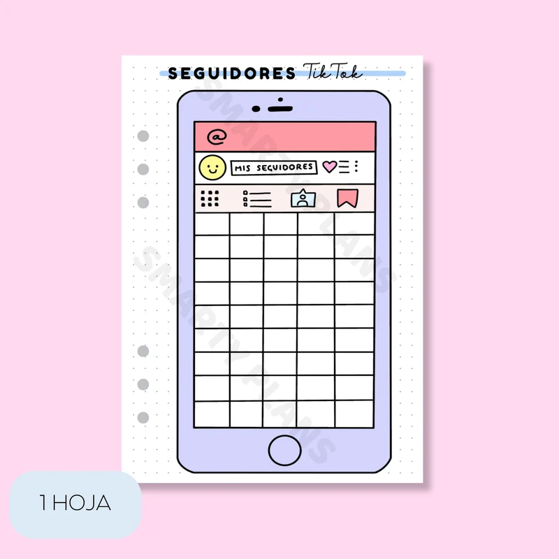 Plantilla Individual Redes Sociales - TikTok