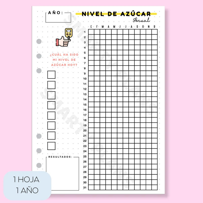 Hoja Anual Salud - Nivel de Azúcar