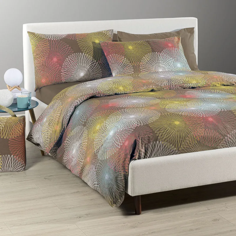 Completo Copripiumino Selene Moderno in Cotone
