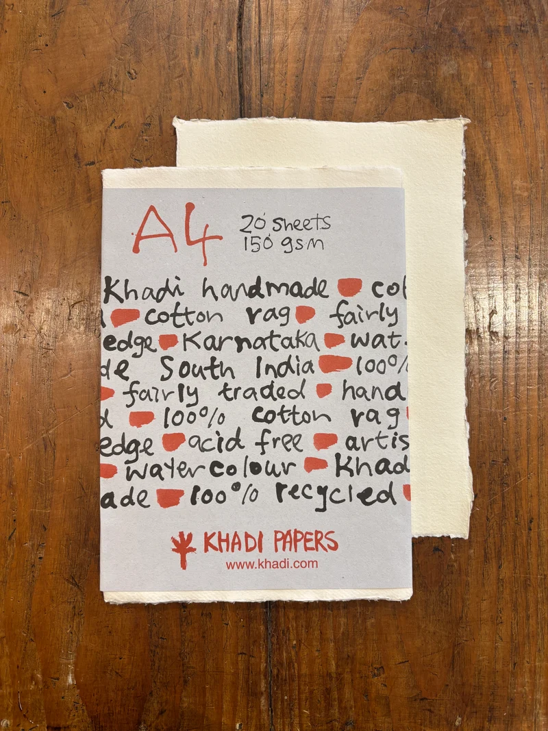 Lot Feuille A4 150gr - Khadi Papers