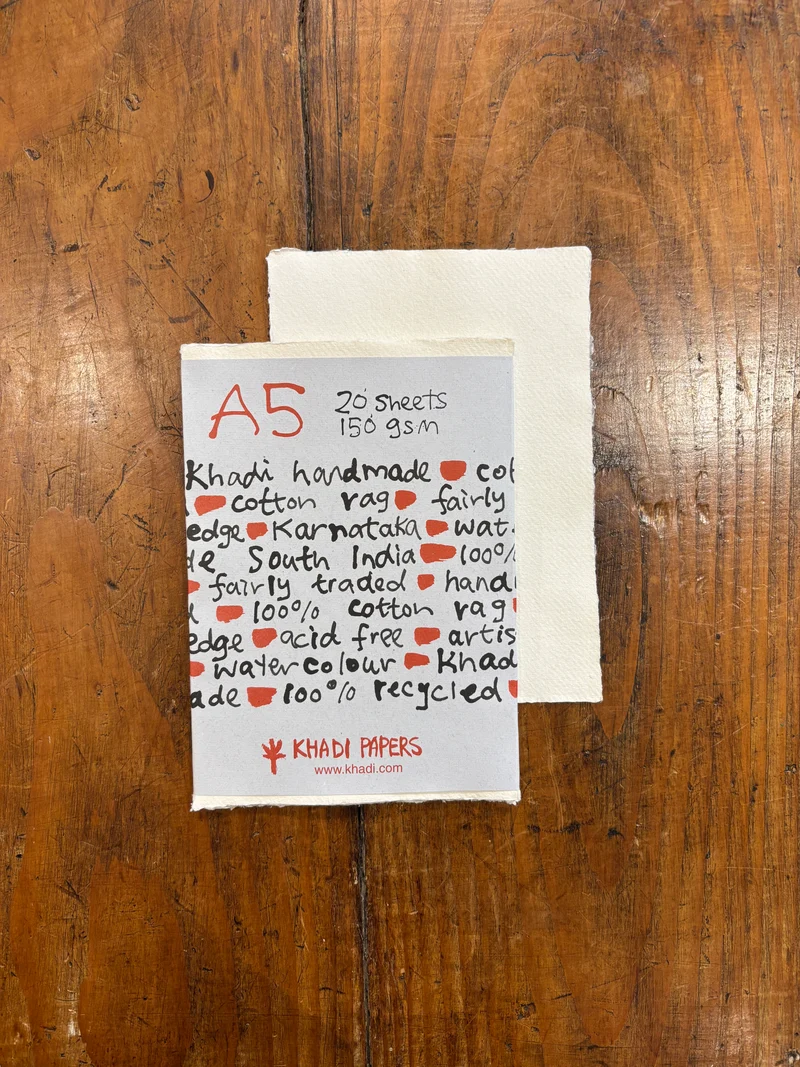 Lot Feuille A5 150gr - Khadi Papers