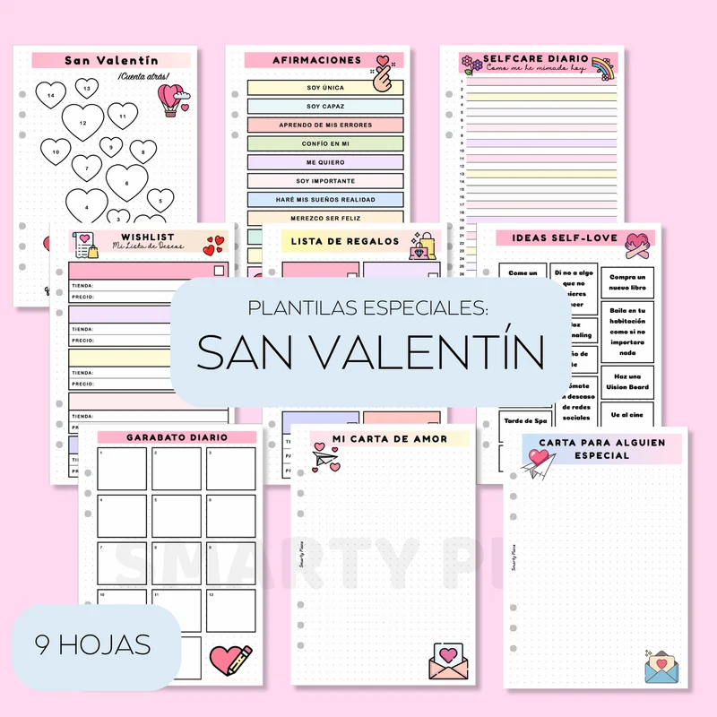 Pack Plantillas - San Valentín
