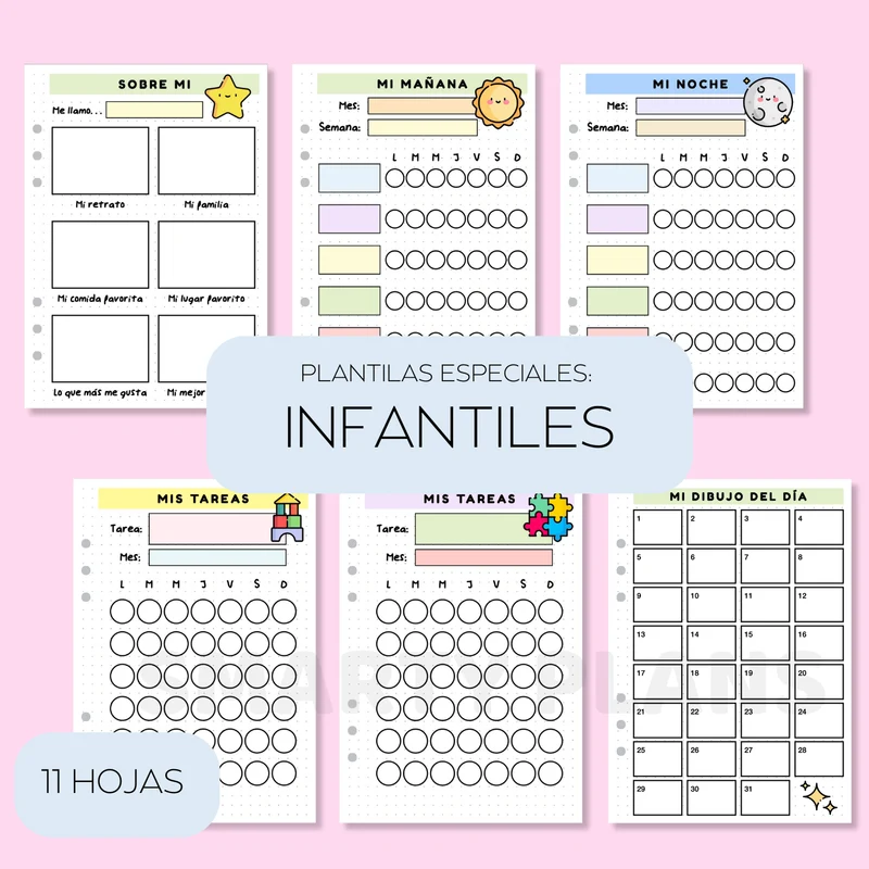 Pack Mensual - Rutinas Infantiles