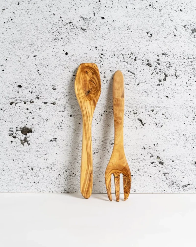 L'Organique - Couverts en Bois d'Olivier COOM