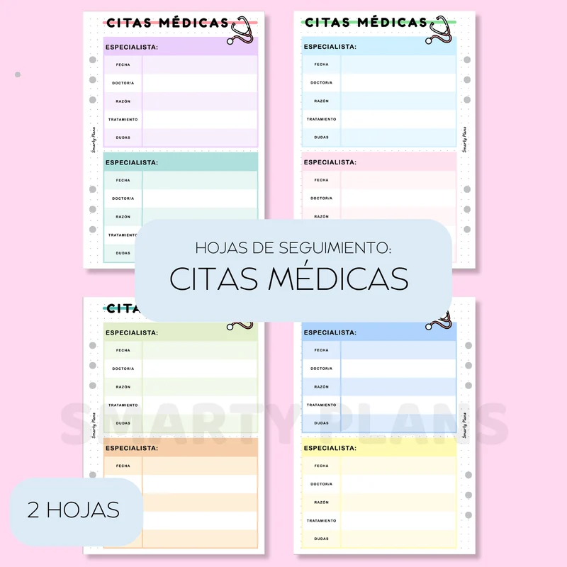 Plantillas Salud - Citas Médicas (versión 1)