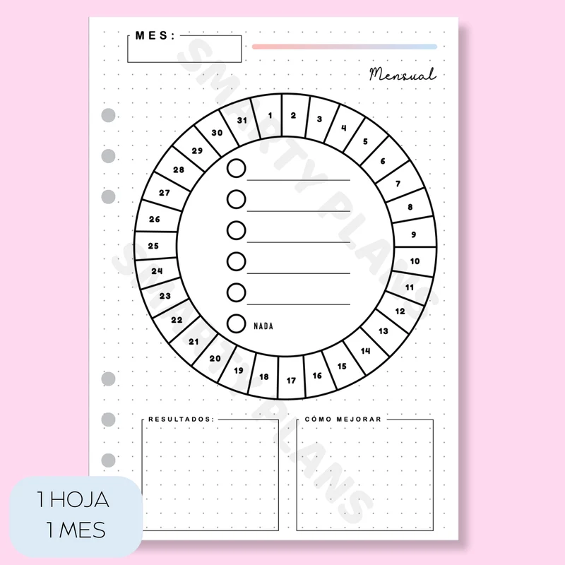 Plantilla Mensual - En blanco (2)