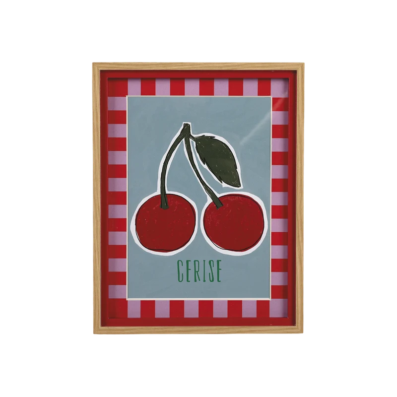 Tableau FRUITY - Cerise