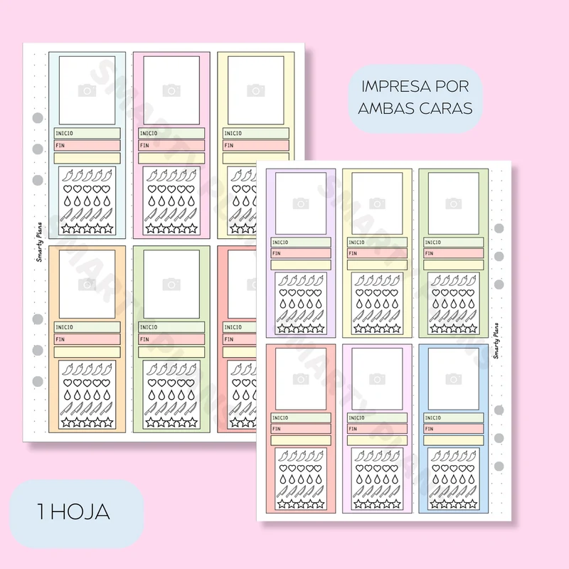 Plantilla Lectura - Mis libros, Pelis, Series