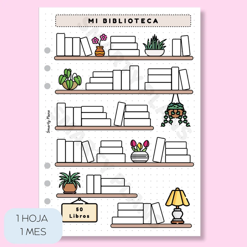 Plantilla Lectura - Mi Estantería
