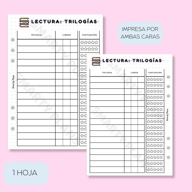 Plantilla Lectura - Trilogías