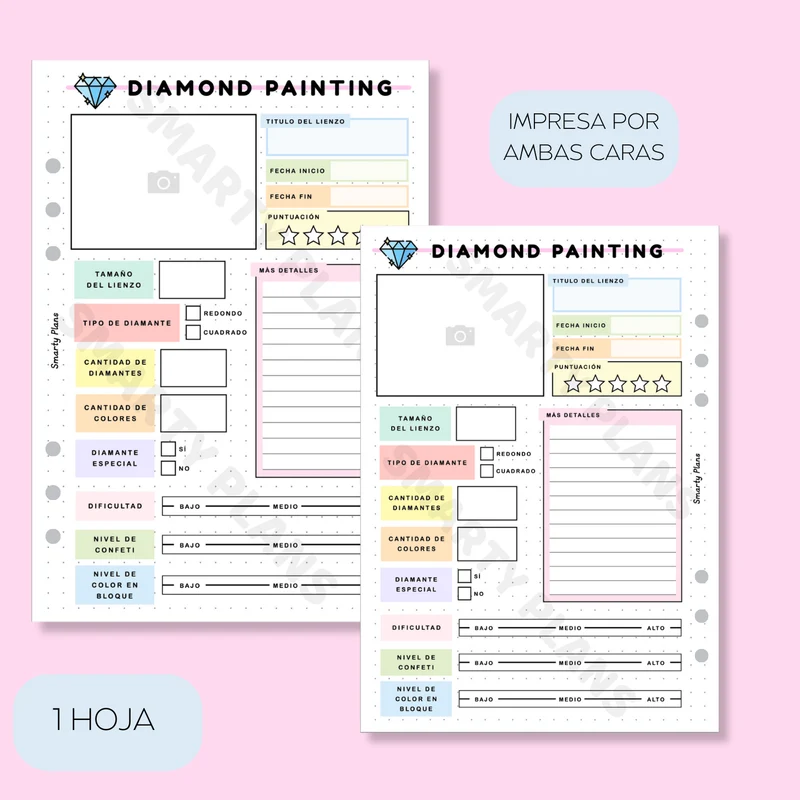 Plantilla Individual - Diamond Painting