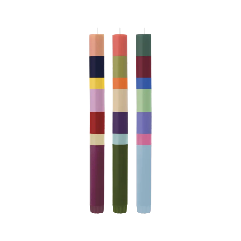 Set de 3 bougies OSAKA
