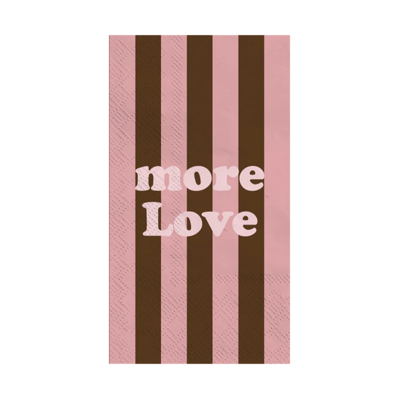 Serviettes en papier - MORE LOVE