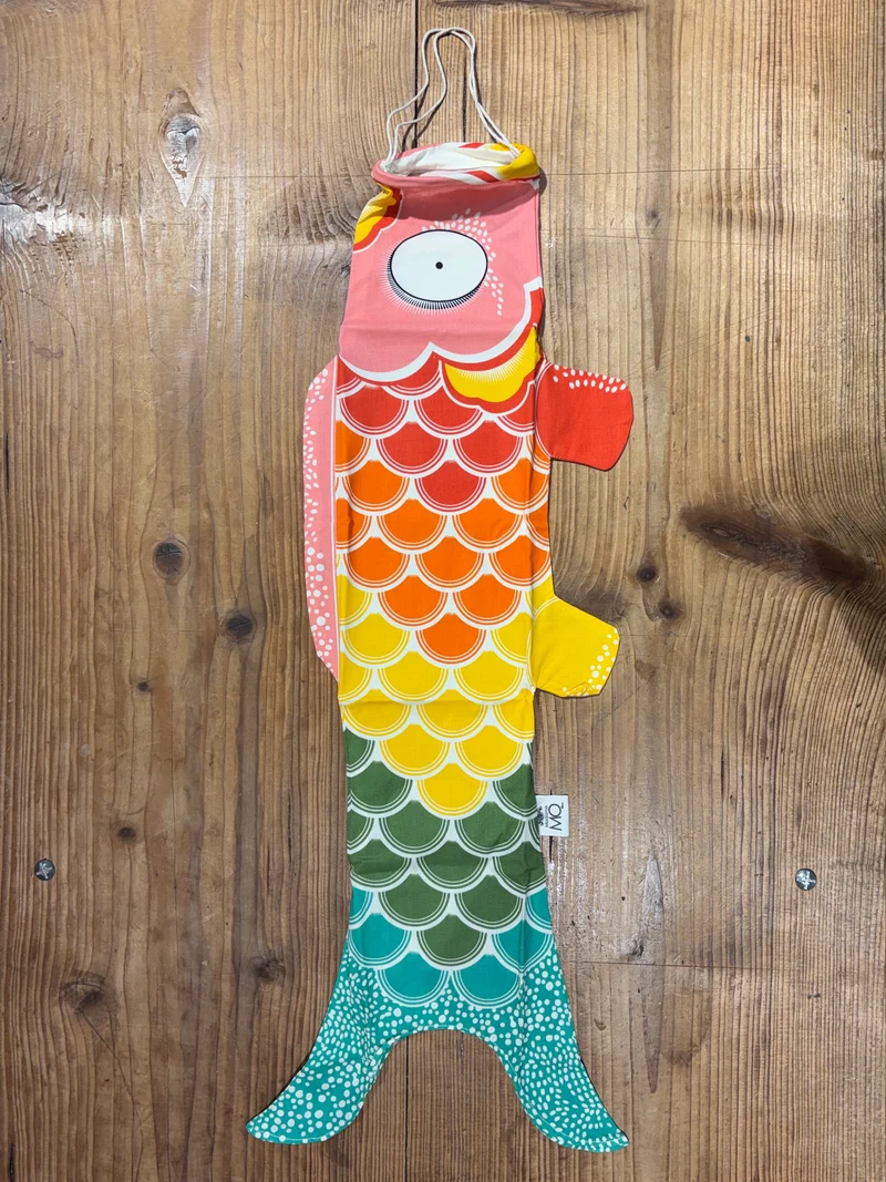 Rainbow Koinobori - Madame Mô