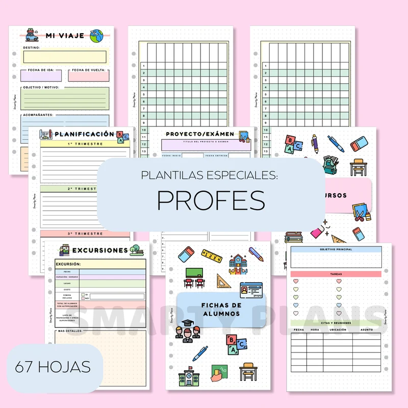 Pack Plantillas - Profesores