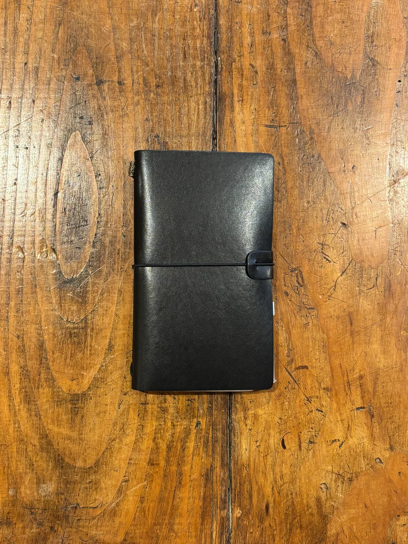 Carnet Cuir Black - Voyager Notebook