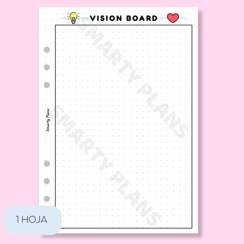 Plantilla Individual - Vision Board