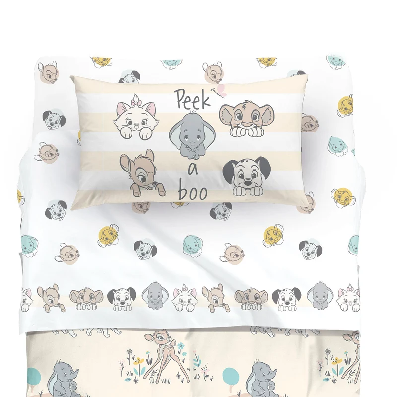 Completo Lenzuola baby pets in Cotone