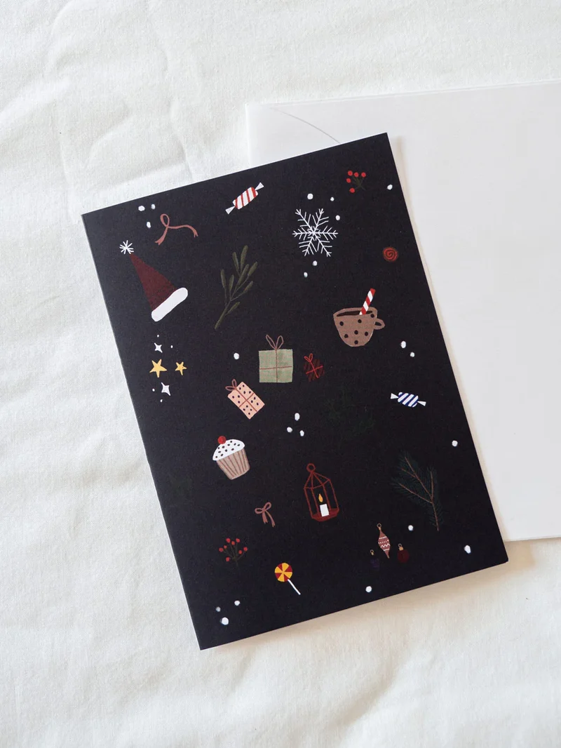 Carte de voeux ESPRIT DE NOËL