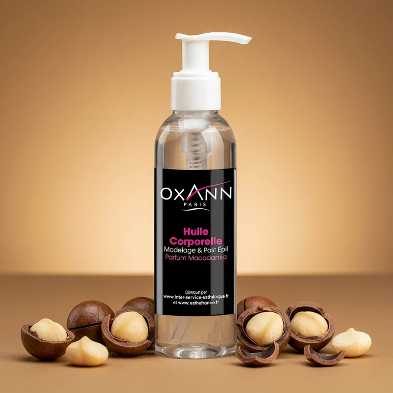 Huile de modelage macadamia - 150 ml
