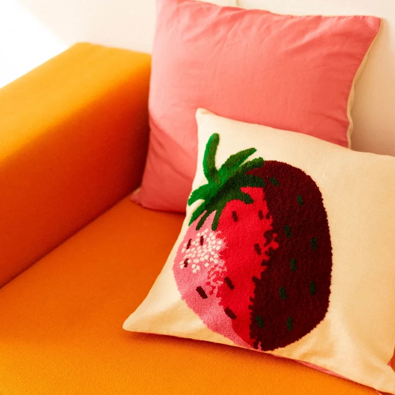 Coussin MICHELLE rose