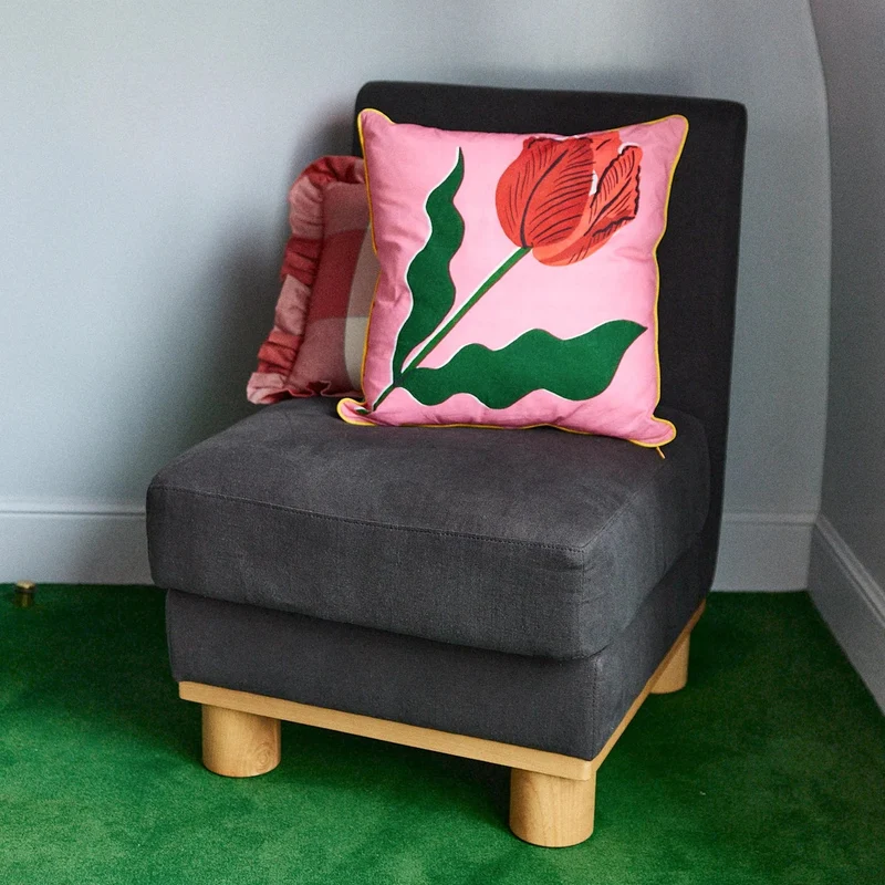 Coussin JAMES tulipe