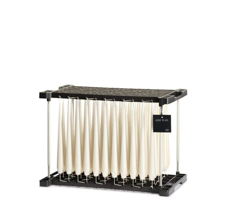 Chandelle TAPER Ester & Erik - 42 cm - 06 ivoire (ensemble de 2)
